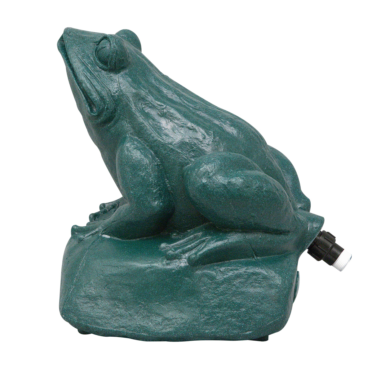 Aqua Ultraviolet Statuary Frog - Thumbnail 2