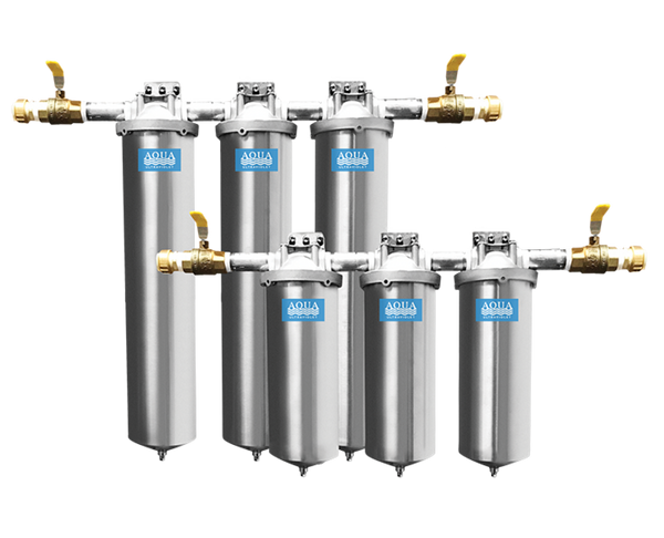 Durable stainless steel ultraviolet filters system designed for effective water purification